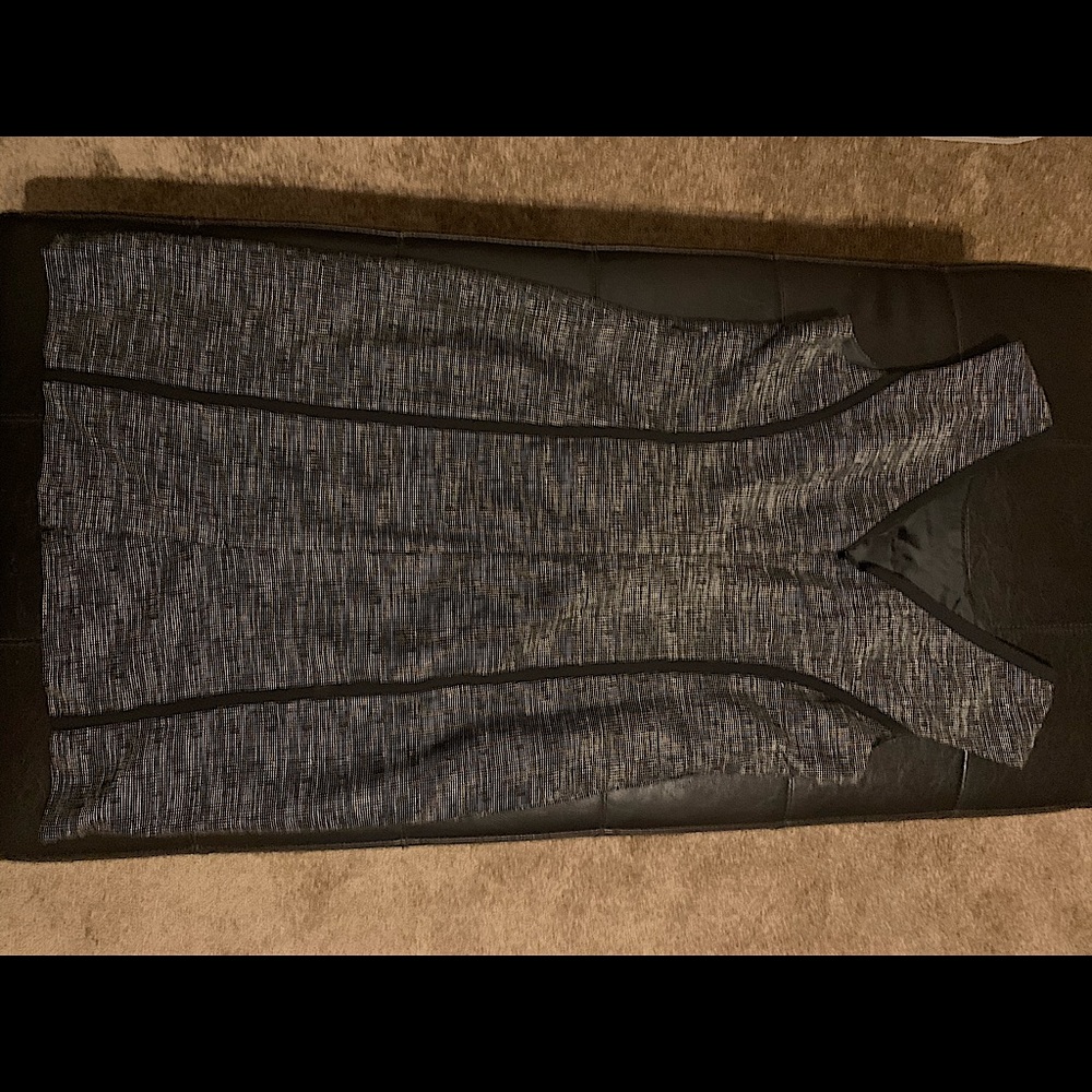 Sleeveless tweed dress